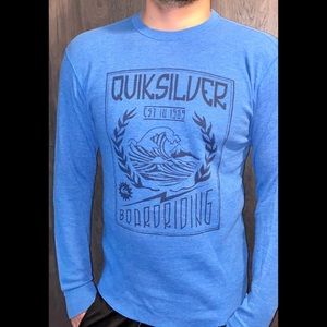 Thicker quicksilver long sleeve tee